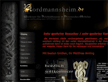 Tablet Screenshot of nordmannsheim.de